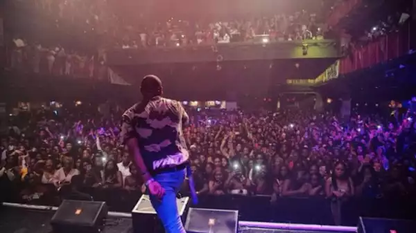 Davido Sells Out Concert At House of Blues Arena in Boston, US